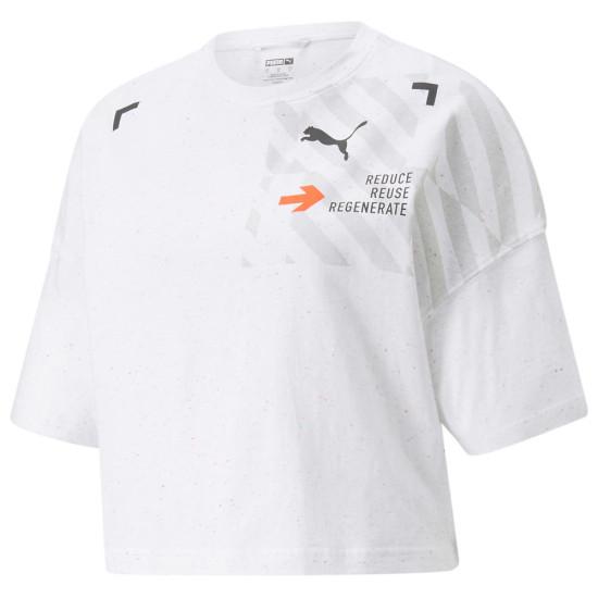 Puma Γυναικεία κοντομάνικη μπλούζα Oversized Tee Puma Γυναικεία κοντομάνικη μπλούζα Oversized Tee